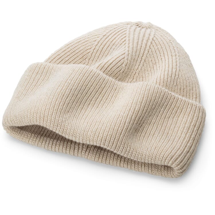 Knitted hat, Natural
