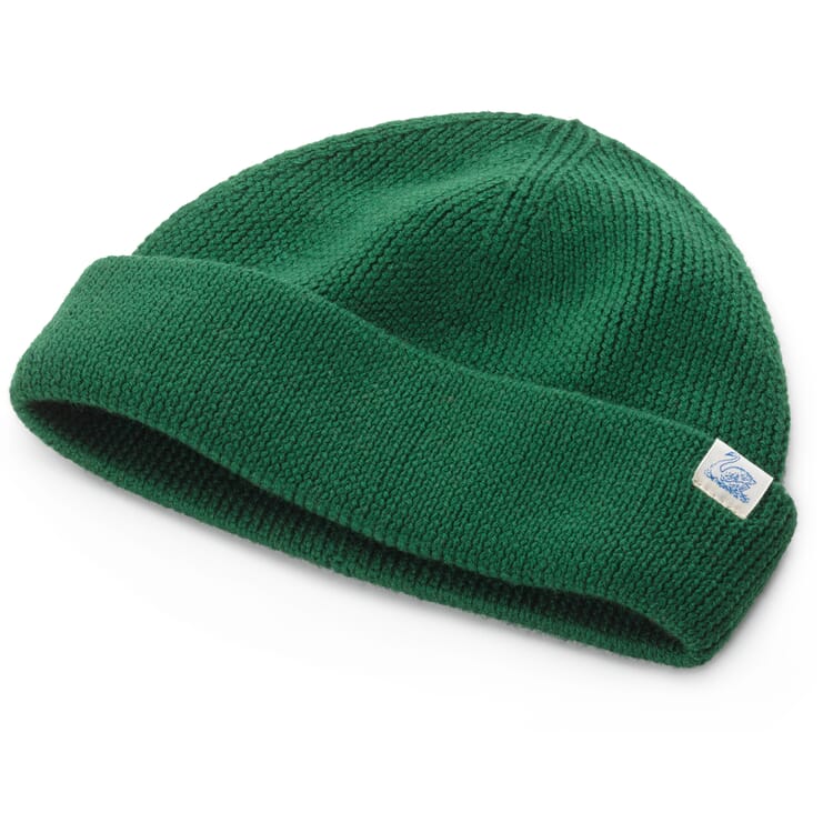 Bonnet en laine mérinos, vert