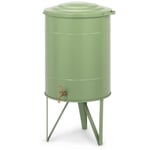 Cuba de agua de lluvia con base