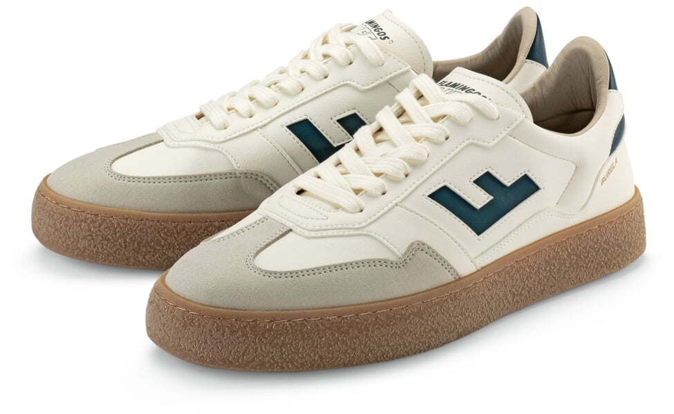 Herren-Sneaker Burela Weiß-Grün
