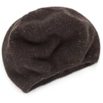boina". Tweed marrón