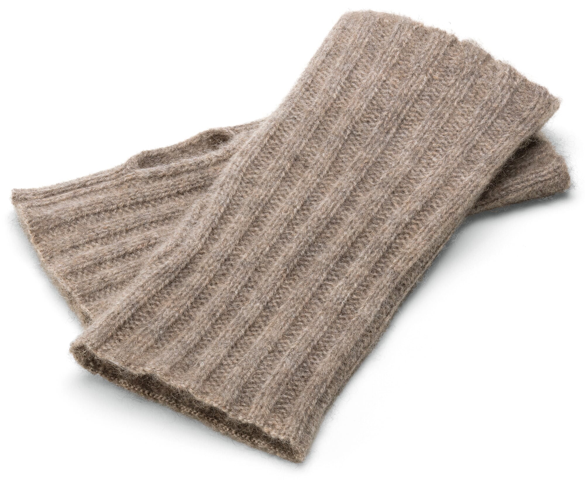 Cashmere Arm Warmers, Light Brown | Manufactum