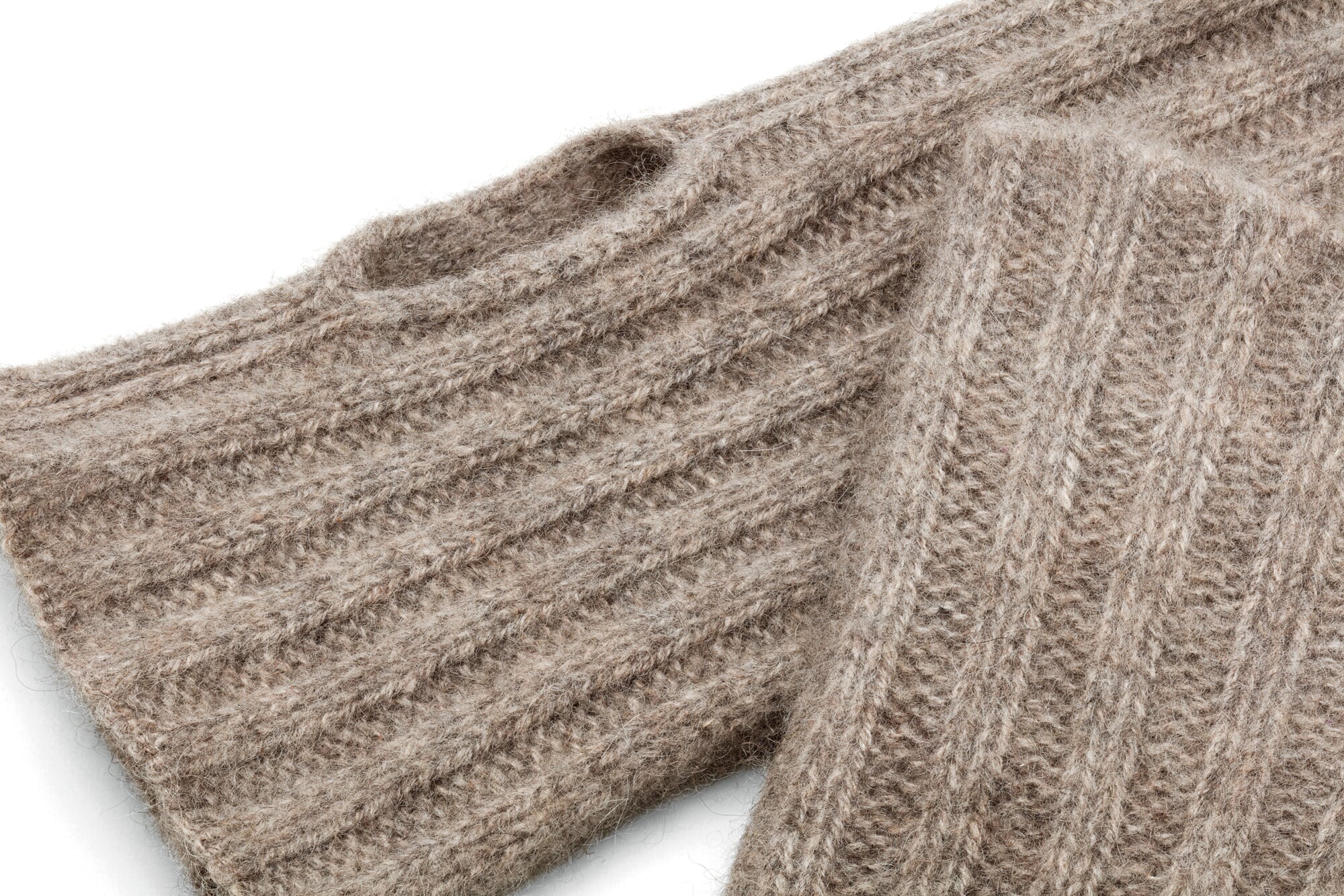 Cashmere Arm Warmers, Light Brown | Manufactum