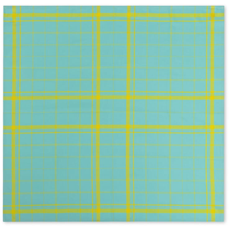 Aqua center blanket