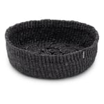Cesta de almacenamiento trenzada Negro
