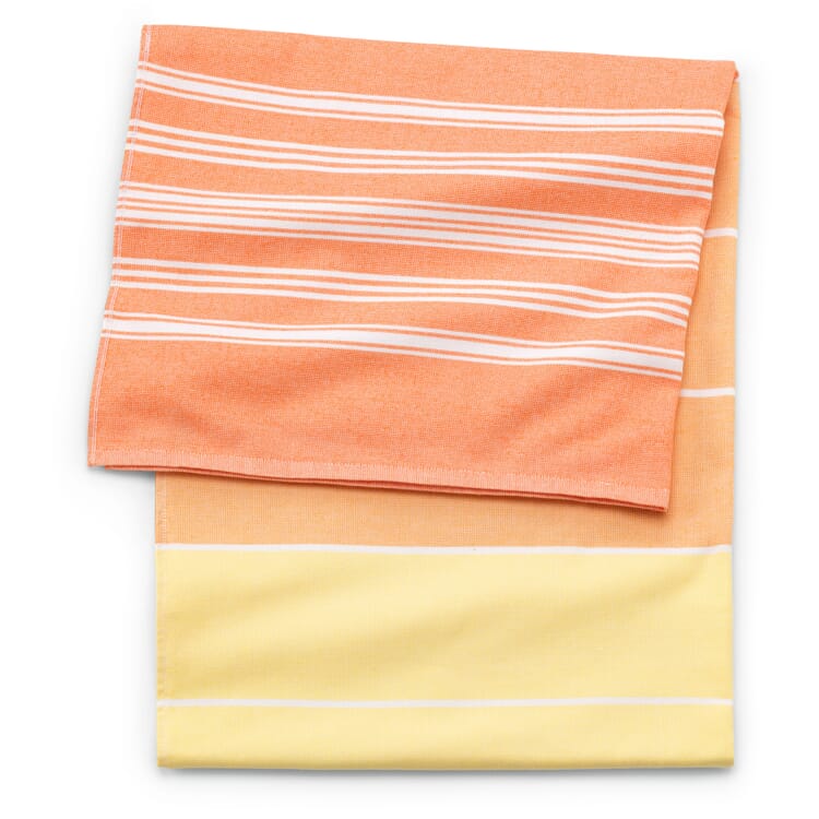 Beach and picnic towel stripes, Shades of red