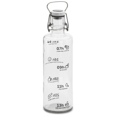 Wasserflasche aus Glas