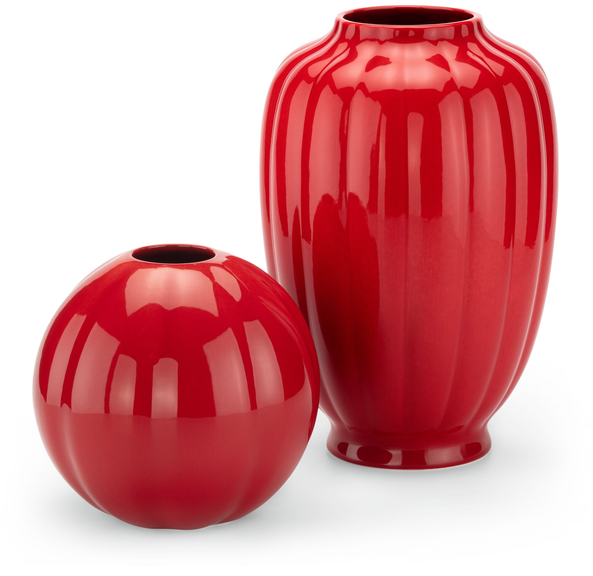 Vase Heritage rot, Klein
