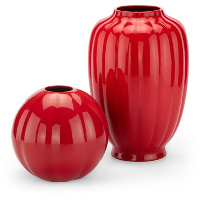 Vase Heritage rot, Klein
