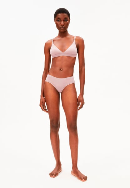 Slip femme TENCEL™ rose pâle, procédé de fabrication