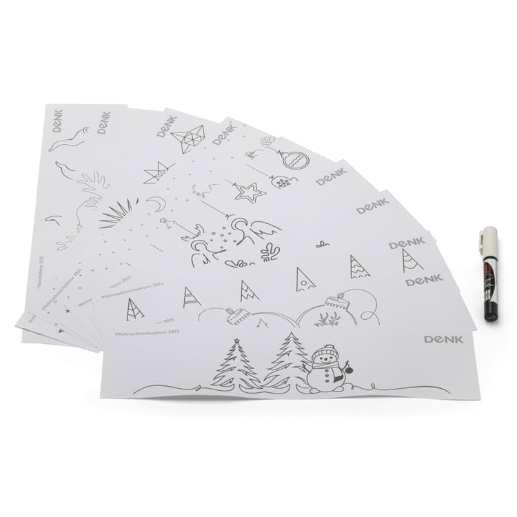 Malvorlage für Windlichtaufsatz Schmelzfeuer®, Klein
