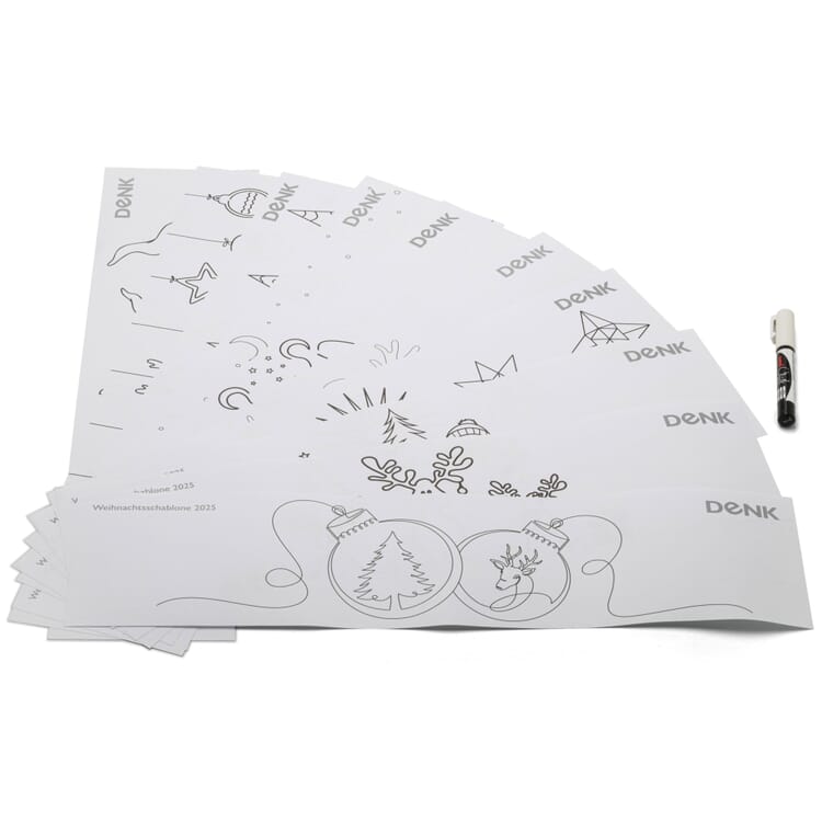 Modèle à colorier pour photophore Schmelzfeuer®, Grand
