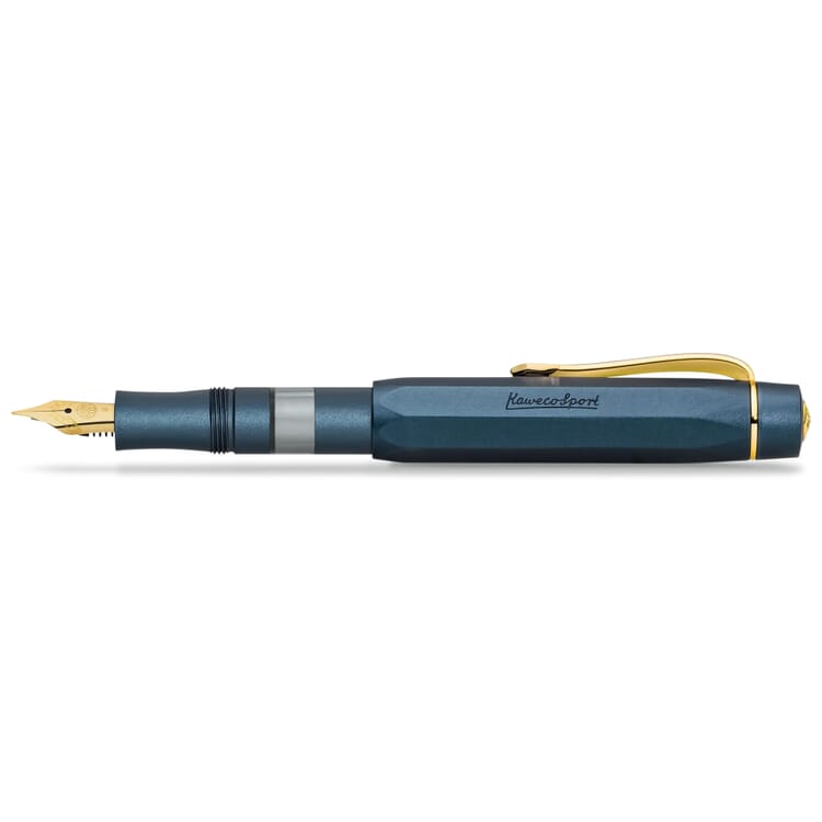 Kaweco Sport vulpen van aluminium, Blauw