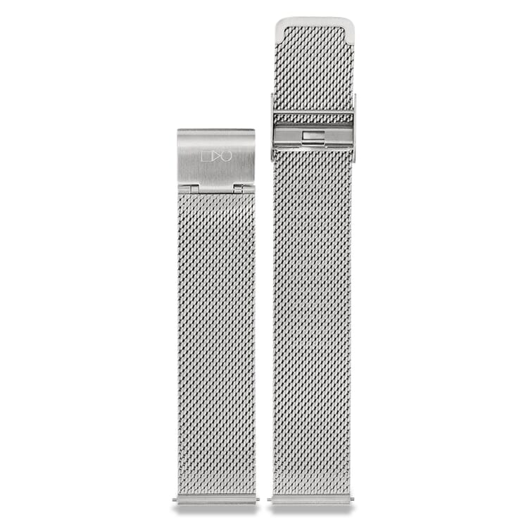 Bracelet milanais en acier inoxydable 18 mm