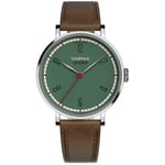 Reloj de pulsera Dessau 1925, Ø 38 mm, de cuarzo Verde oscuro