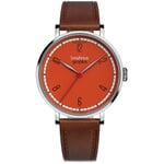 Reloj de pulsera Dessau 1925, Ø 38 mm, de cuarzo Naranja