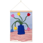 Felt poster Blue vase
