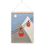 Filz-Poster Berge