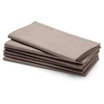 Servet half linnen Beige