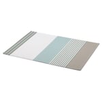 Mantel individual a rayas Azul claro-gris