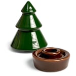 Bougeoirs « sapin de Noël »
