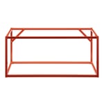 Tara Shelving Unit RAL 2001 Red orange