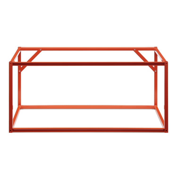 Tara Shelving Unit, RAL 2001 Red orange