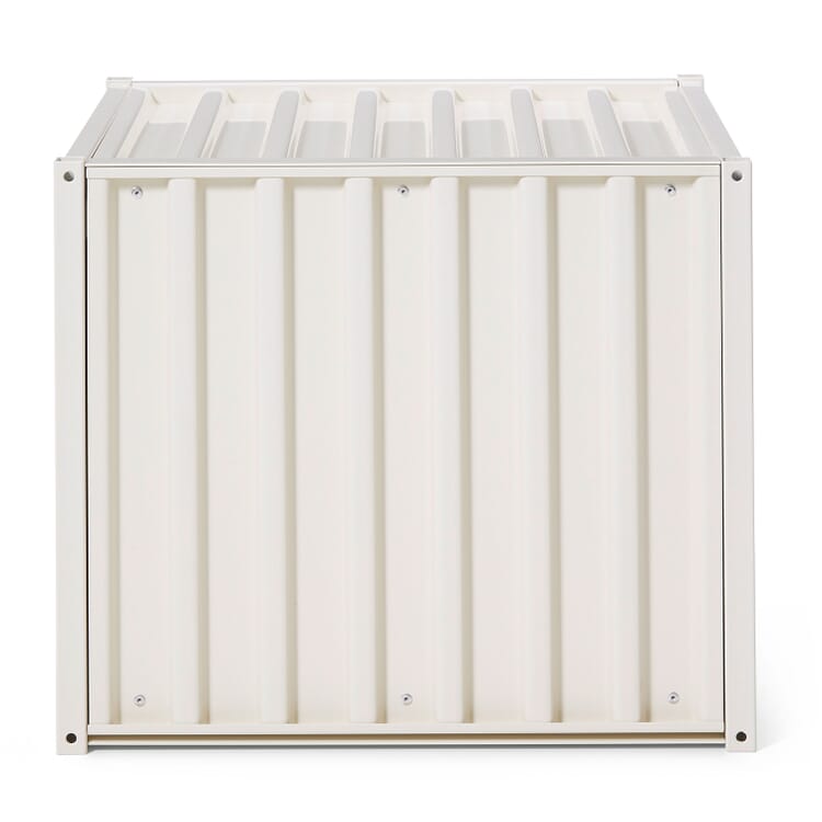 Container DS KLEIN, RAL 1013 Perlweiß