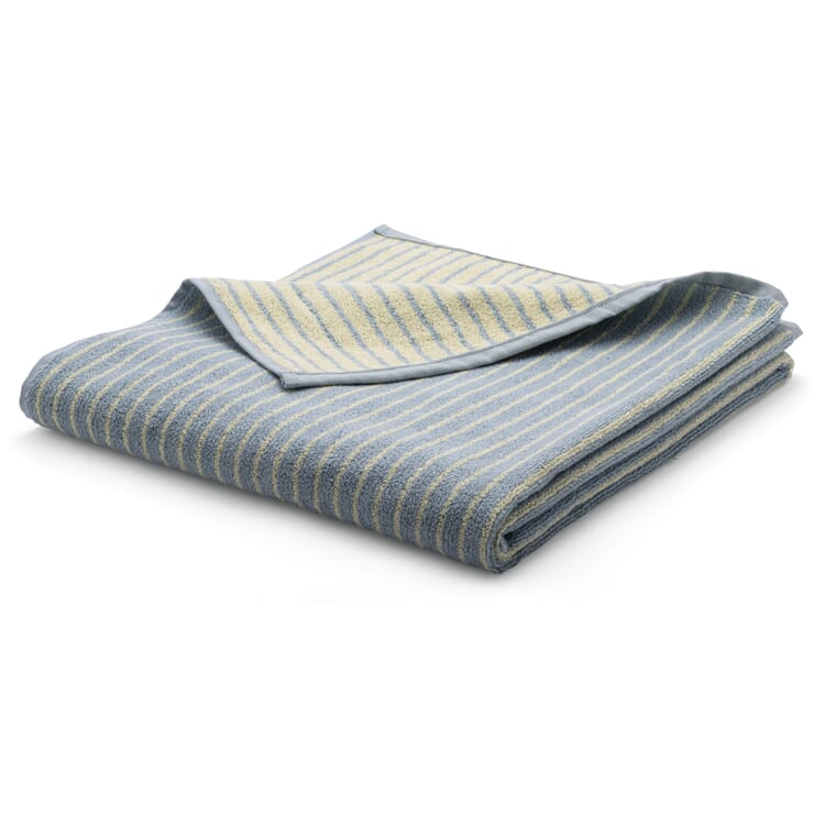 Gestreepte badhanddoek