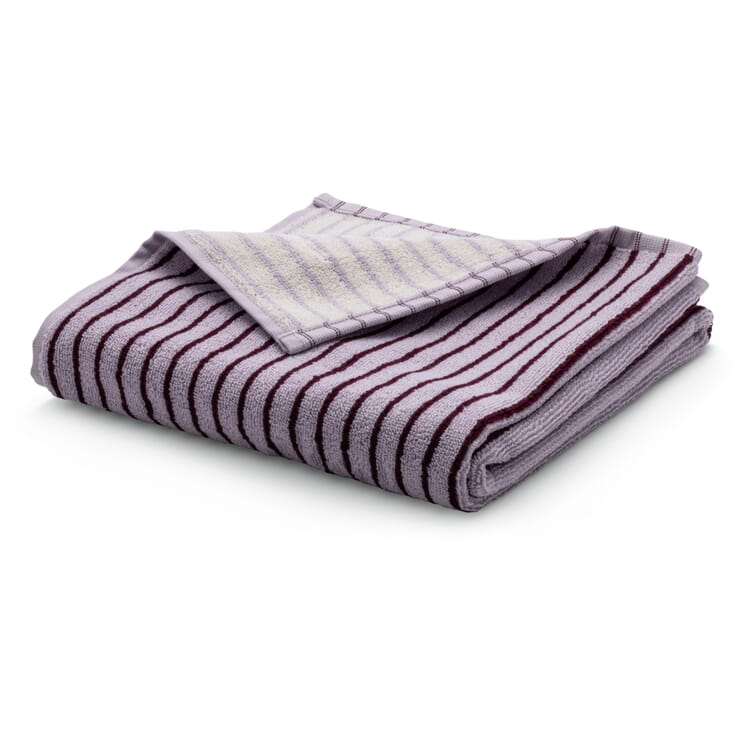 Striped terry towel