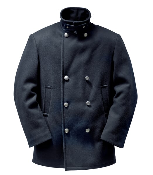 Bretonische Kabanjacke Herren Marine