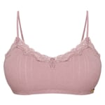 Women’s Bustier with Drawstring" Mauve