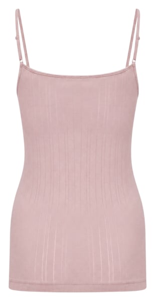 Damen-Unterhemd Nadelzug Mauve