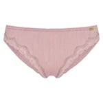 Dames-jazzbroek met elastische tailleband Mauve