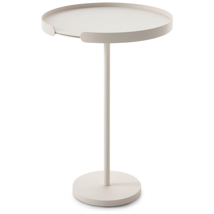 Bijzettafel Ollie, Crèmewit RAL 9001