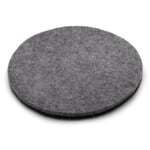 Sottobicchieri in feltro Grigio antracite Ø 9 cm
