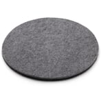 Untersetzer Filz Anthrazit-Grau Ø 16 cm