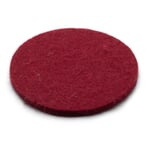 Sottobicchieri in feltro Rosso Ø 9 cm