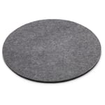 Untersetzer Filz Anthrazit-Grau Ø 25 cm
