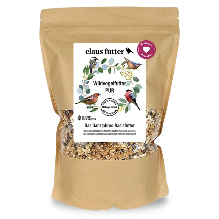 Ganzjahres-Basisfutter für Gartenvögel