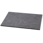 Mantel individual de fieltro Gris antracita