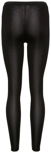 Leggings pour femmes en laine et soie Noir