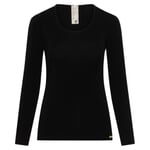 Women’s Long-Sleeve Shirts." Black