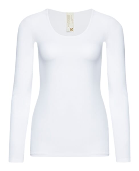 Women's Long-Sleeve Shirt White