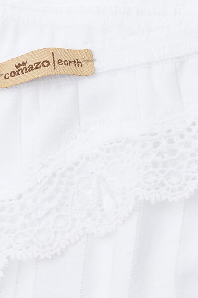 Damen-Jazzpants Nadelzug Weiß, Fertigungssprozess