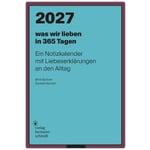 Notizkalender was wir lieben in 365 Tagen