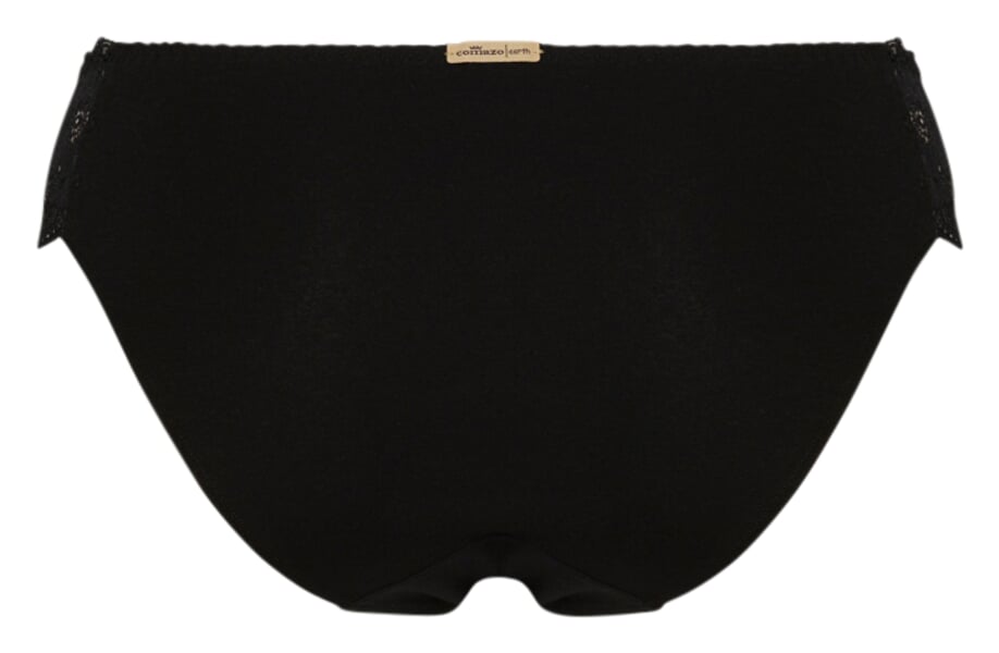 Damenslip Spitze Schwarz