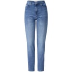 Jeans femme fuselés stretch Bleu denim