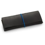Astuccio in pelle da selleria, nero