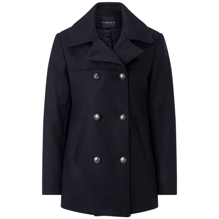 Giacca Kaban bretone da donna, Blu navy